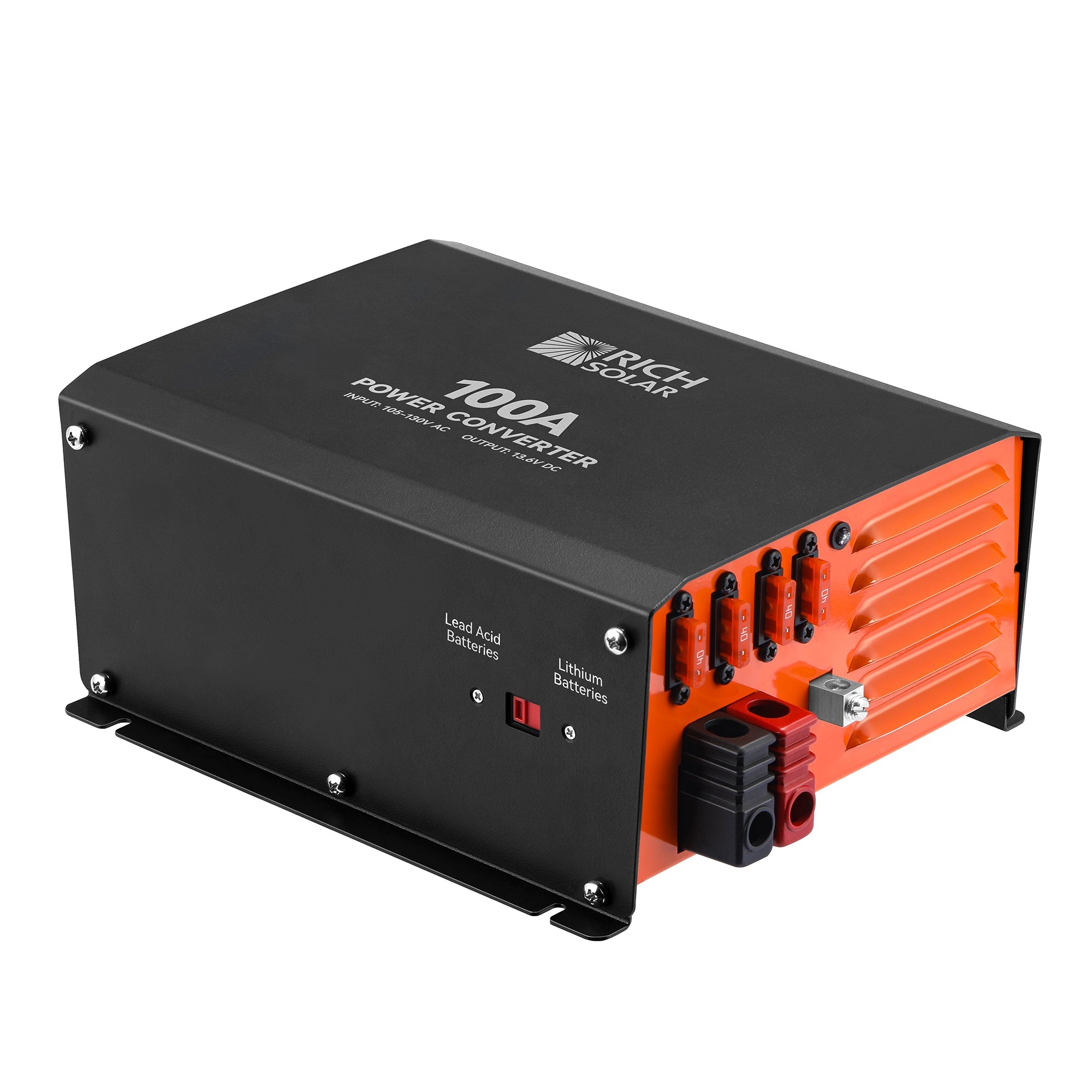 Rich Solar 100 Amp Power Converter | 100A 120V Battery Charger - RS-PC100