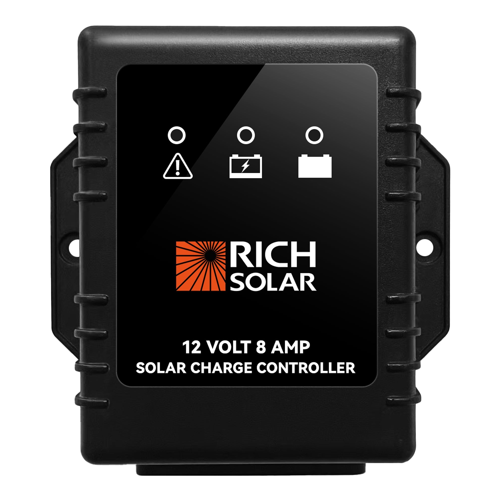 Rich Solar BRAVO Waterproof 8 | 8 Amp Waterproof PWM Solar Charge Controller | Waterproof 20A 12V PWM Controller - RS-PWM8