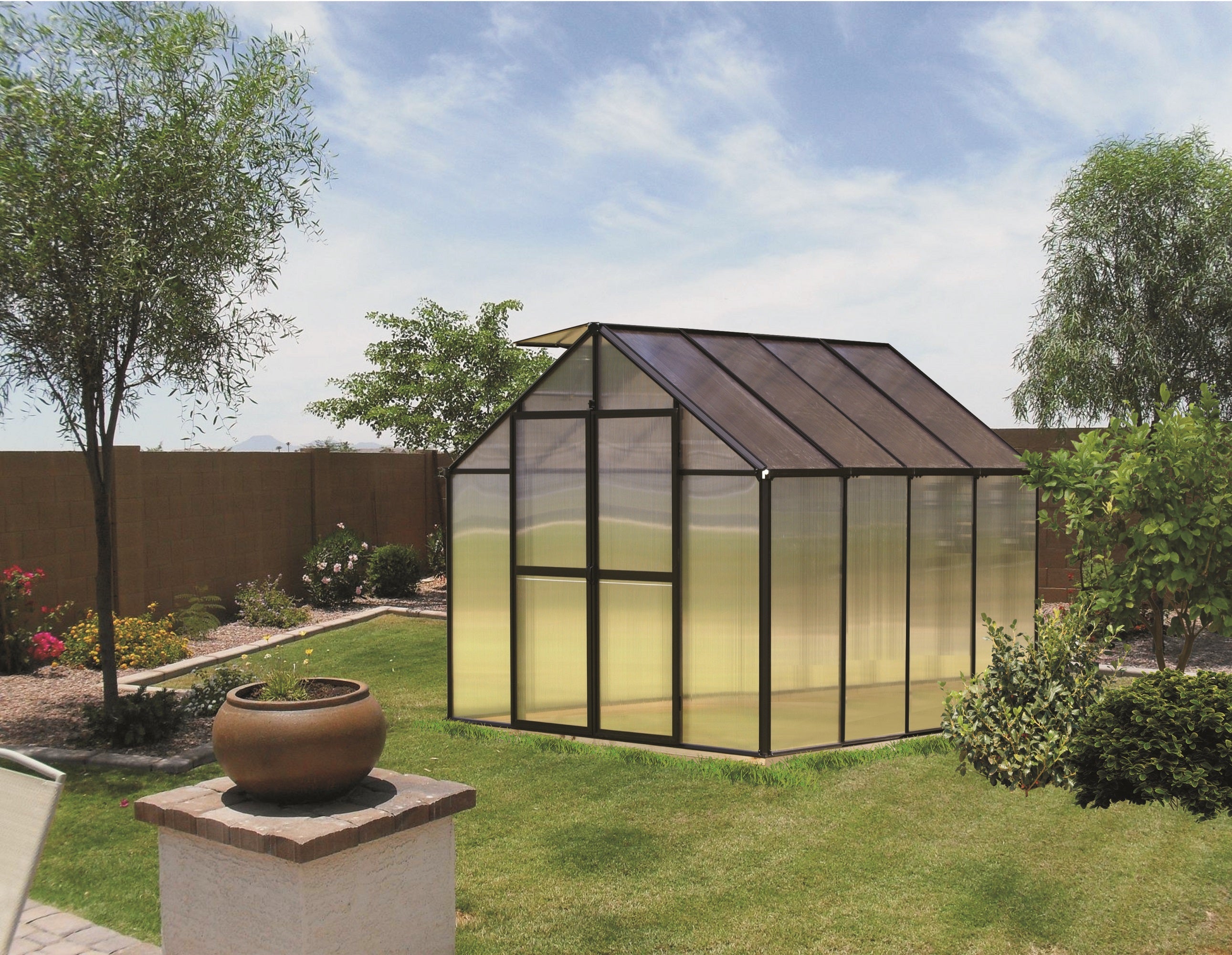 Riverstone MONT Greenhouse - Black finish