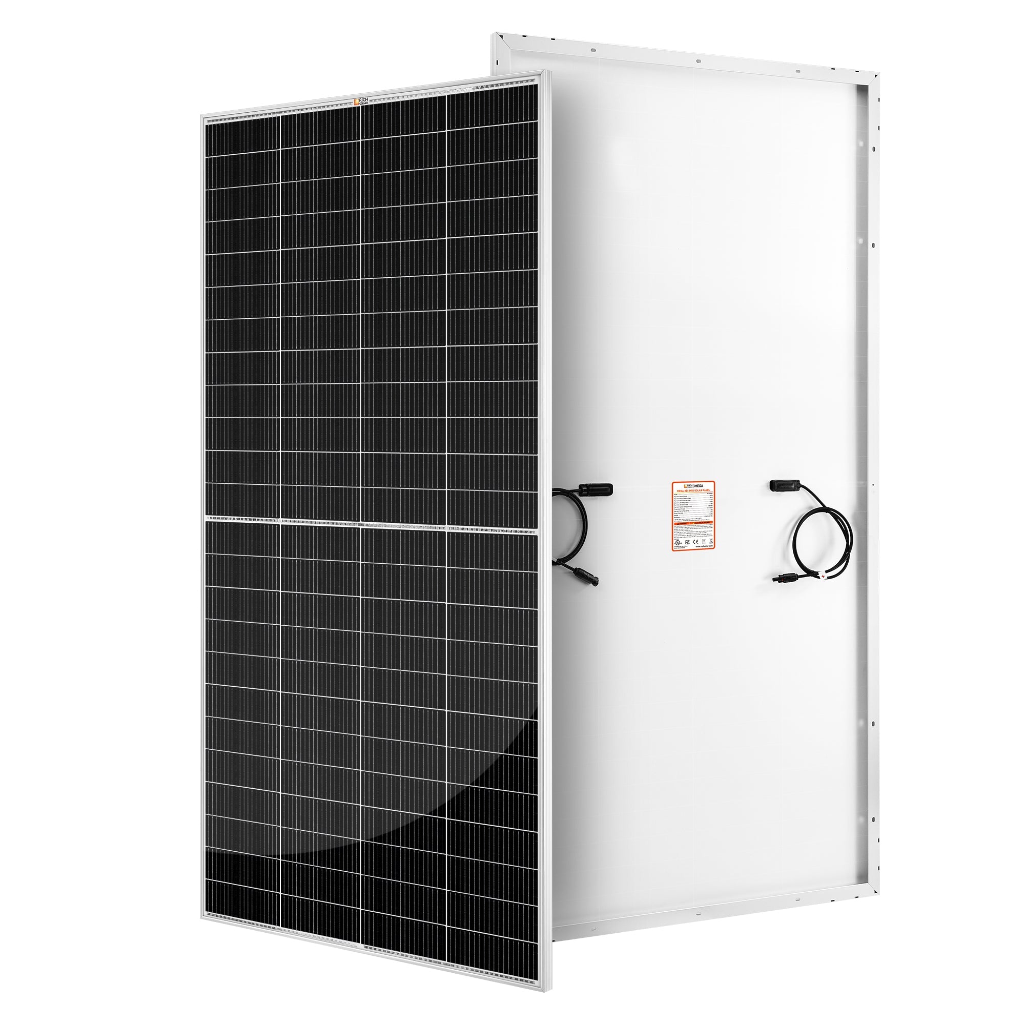 Rich Solar MEGA 335 PRO | 335 Watt Solar Panel | Premium Grid-tie or Off-grid Solar Panel - RS-M335-8