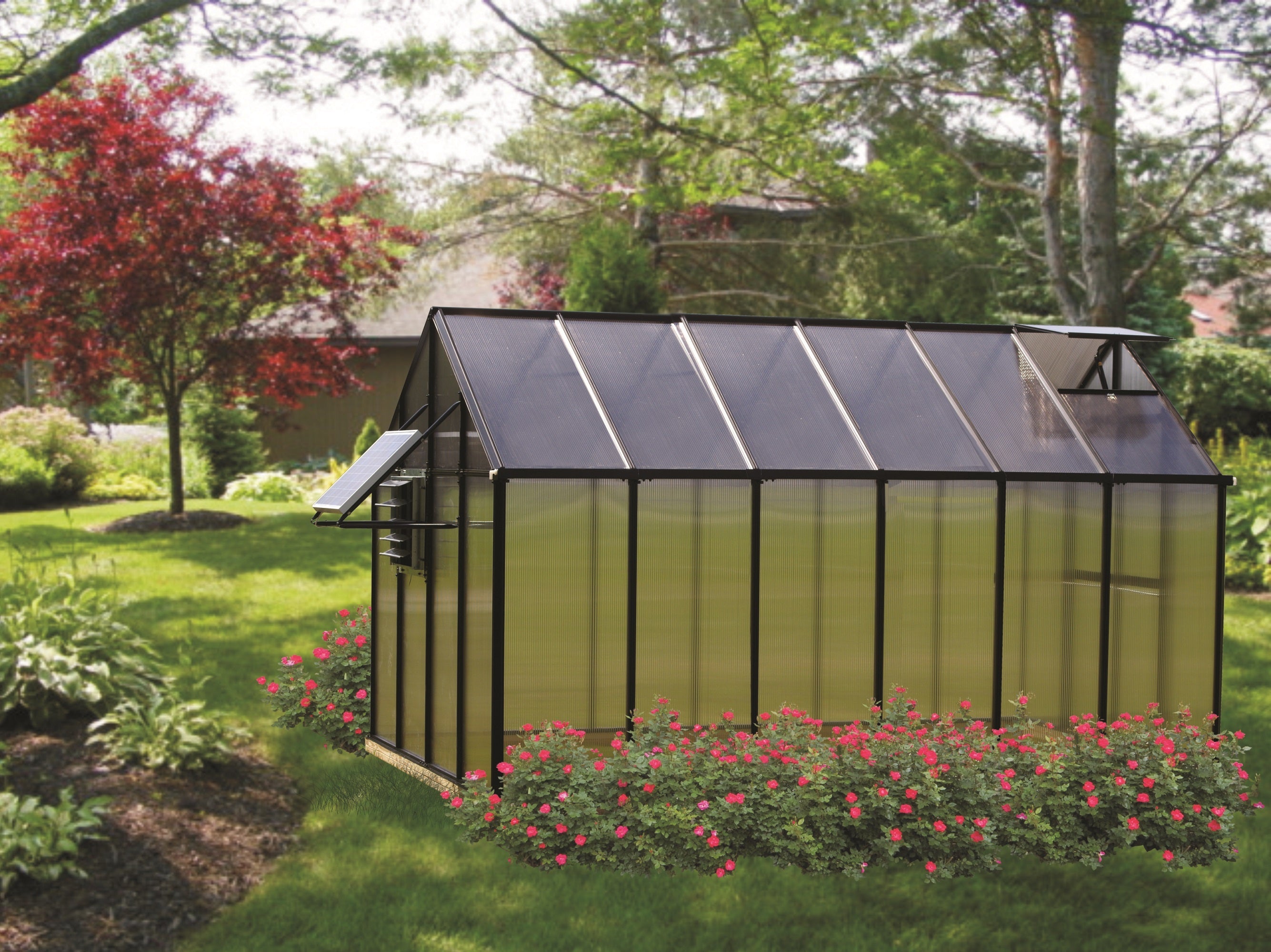 Rivertstone MONT Mojave Edition Black Finish Greenhouse with Heater